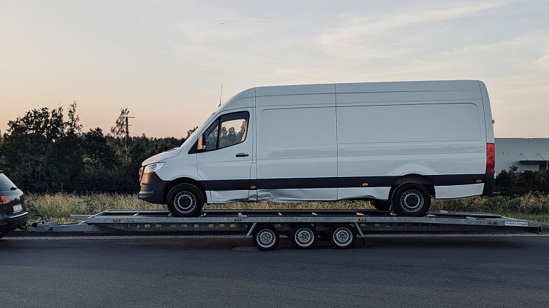 Reálny dovoz dodávky Mercedes Sprinter z Nemecka